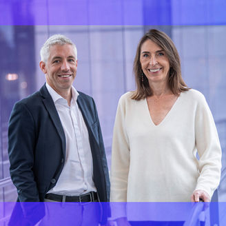 KPMG Technology expert Peter Van den Spiegel in conversation with UCB's as Global Head of Sustainability, Corporate Affairs and Risks, Veronique Toully on sustainability reporting
