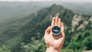 Someone who puts their savings in a piggy bank