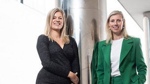 KPMG’s AI Expert Annelies De Corte and Head of People, Tania Pittoors