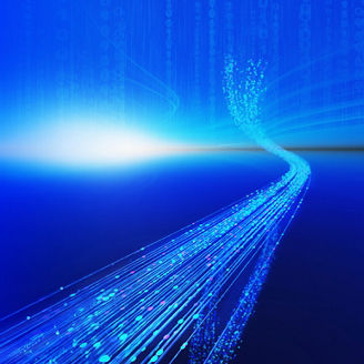 延申至地平线的光带