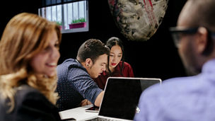 Young Entrepreneurs Working at the Office