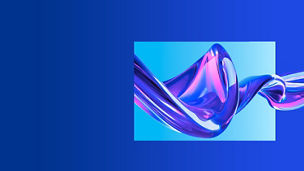 Abstract 3d blue purple swirl