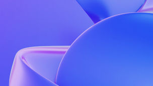 3D purple abstract shapes