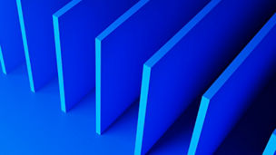 blue abstract banner