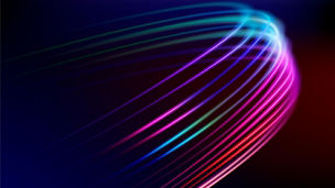 Abstract lines in motion