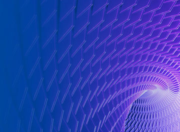 Abstract spiral blue purple gradient