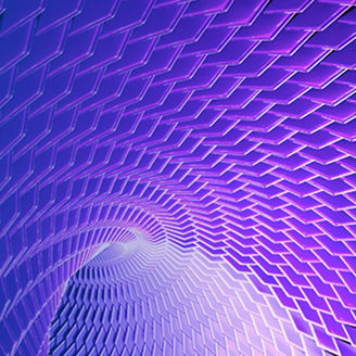 Abstract spiral blue purple gradient