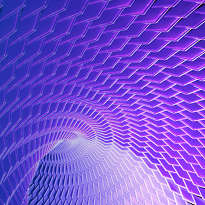 Abstract spiral blue purple gradient