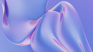 Abstract fluid iridescent holographic neon curved wave in motion colorful background 3d render. Gradient design element for backgrounds, banners, wallpapers, posters and covers.