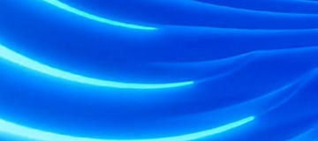 Abstrakte blaue Spirale