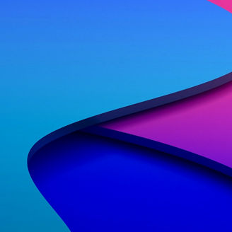 abstrakte Flächen übereinander