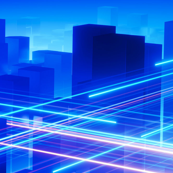 Abstract skyscrapers