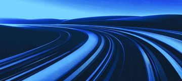 abstract background neon lines gradient colors dark blue sky pink hues dynamic effect