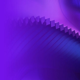 Abstracte afbeelding van paarse vormen