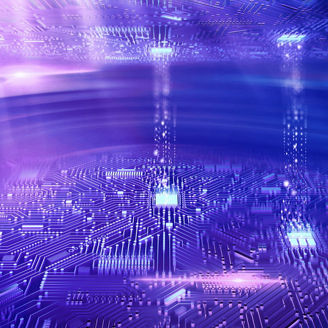 Data transmission channel. Transferring of big data. Motion of digital data flow.