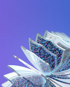 Digitales aufgeblättertes Buch