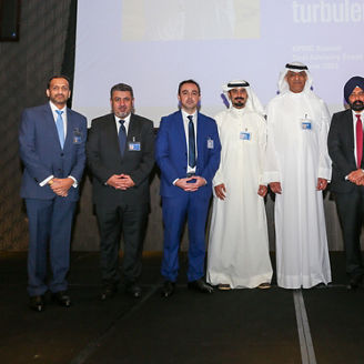 Group photo at KPMG's Arise event