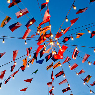 ASEAN flags