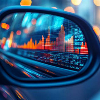 mirror with data points