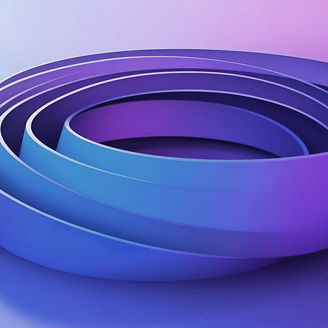 Play of colours in front of display