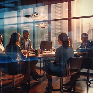 people at a meeting room