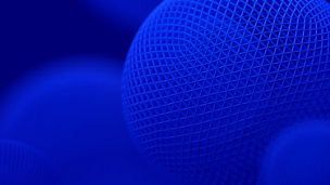 Blue abstract