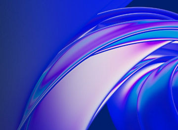 Blue and purple lines over blue background