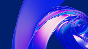 abstract blue and navy blue wave background, 3d rendering wavy wallpaper