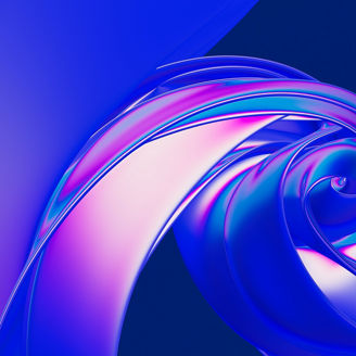 abstract blue and navy blue wave background, 3d rendering wavy wallpaper