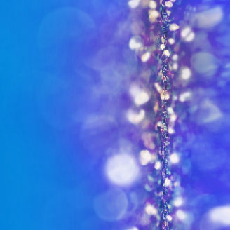 Blue digital thread abstract