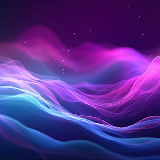 Blue pink digital waves