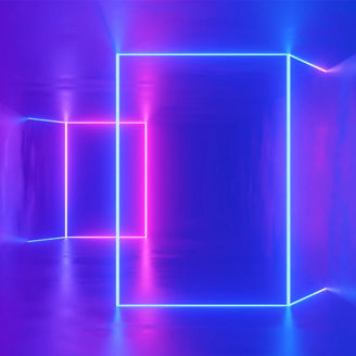 Blue purple abstract