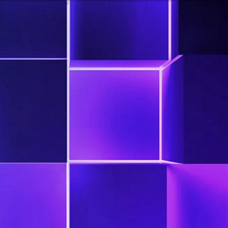 Blue purple squares