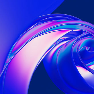 Blue purple swirls absract