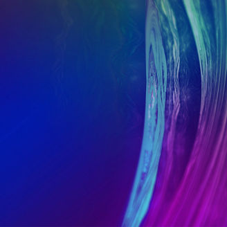 Blue purple wavy pattern against blue background