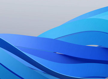 Blue swirl