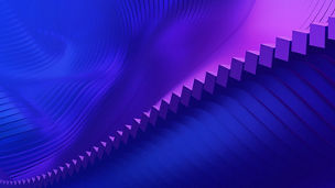 Blue squares on purple and blue background