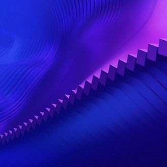 Blue squares on purple and blue background