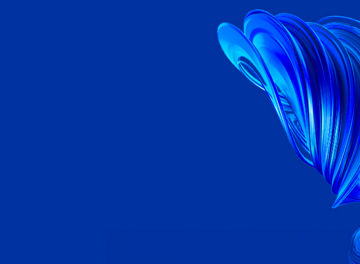 blue swirl banner