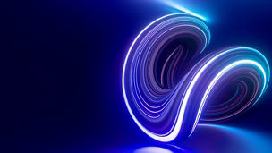 blue white abstract