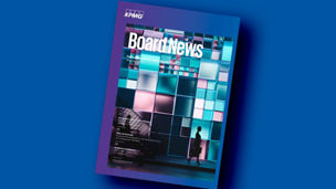 Voransicht des Covers der Board News 2025