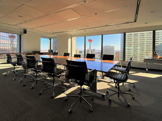 Calgary office boardroom table Canada