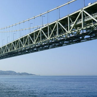 Bridge over the ocean