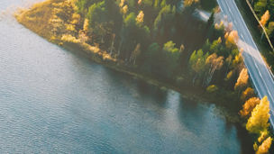 Bridge over the sea banner