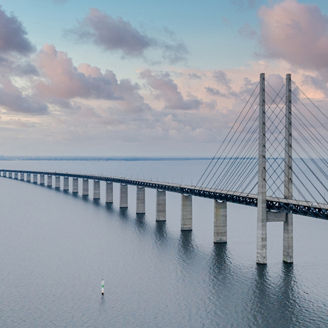 Bridge over water