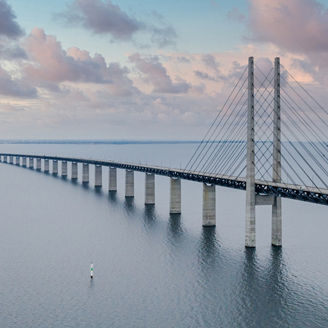 Bridge over water