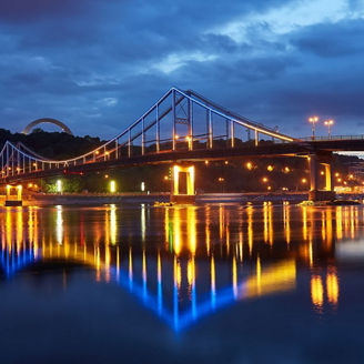 Bridge at night