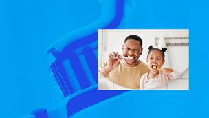 brushing teeth