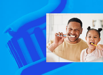brushing teeth