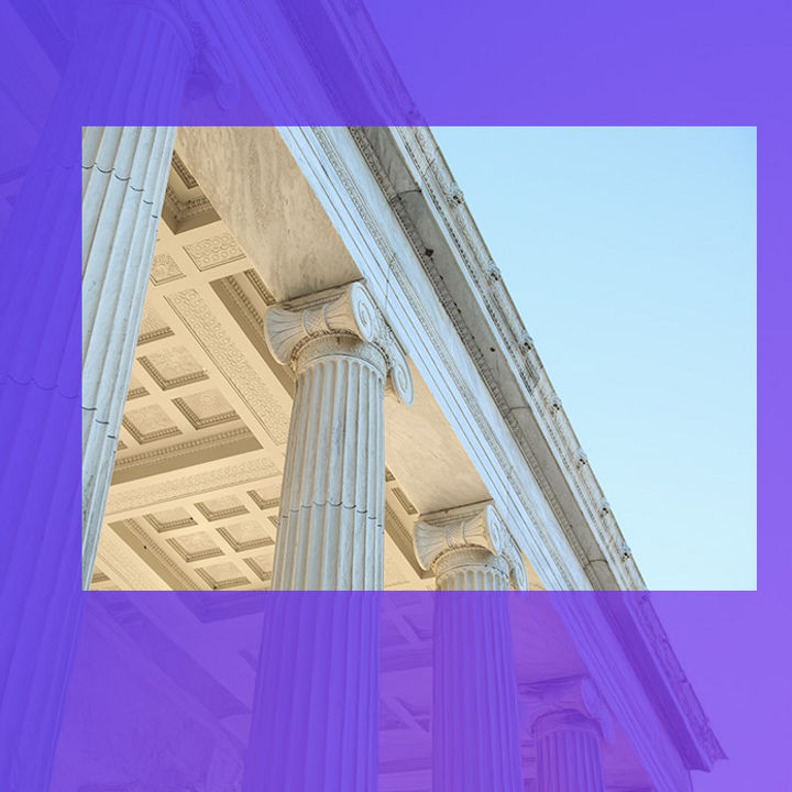 Building with columns